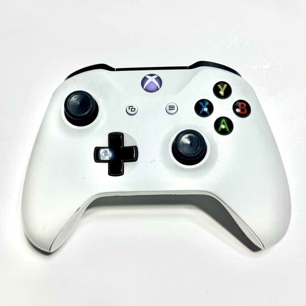 Xbox One Controller Genuine Microsoft Model 1708 White Tested Works